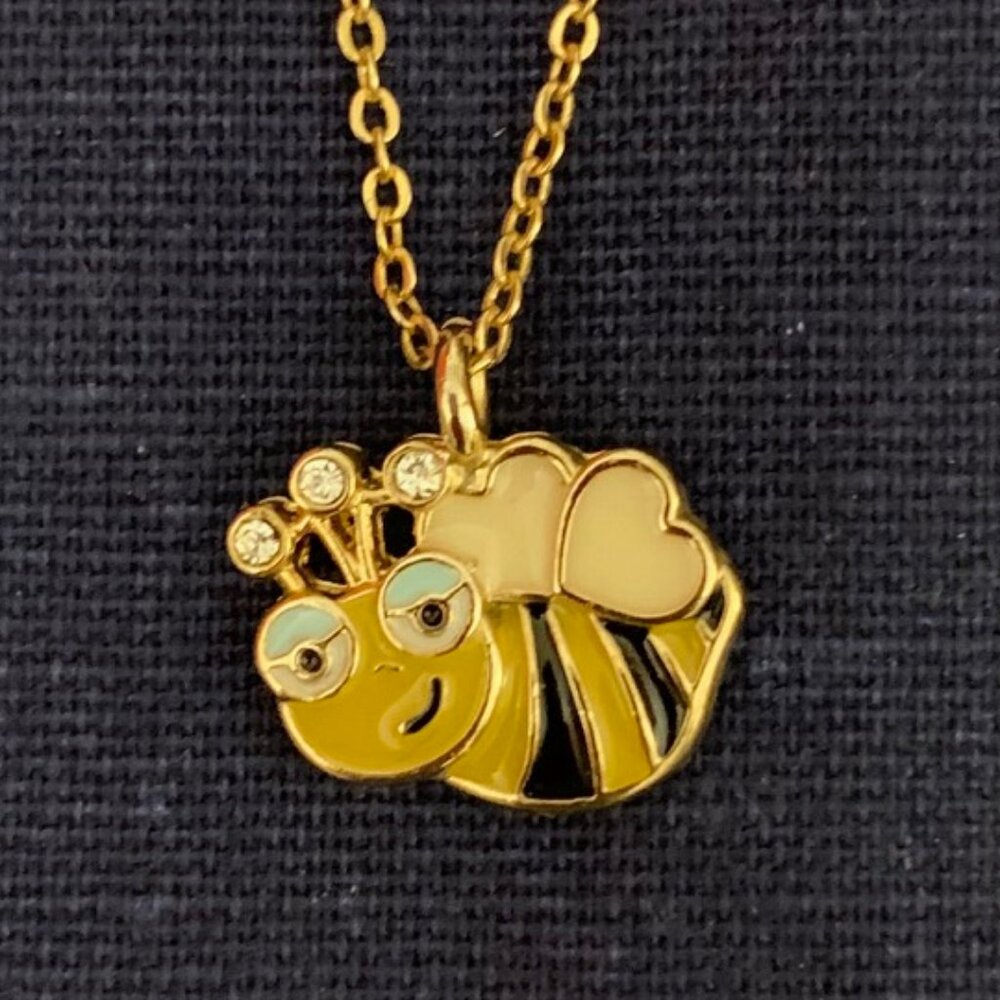 Bumble Bee Necklace